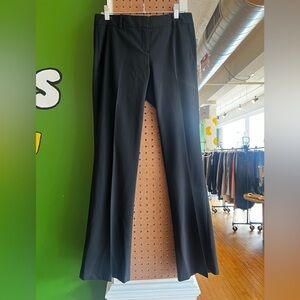Y2K 90s Theory Classic Black Lowrise Trousers